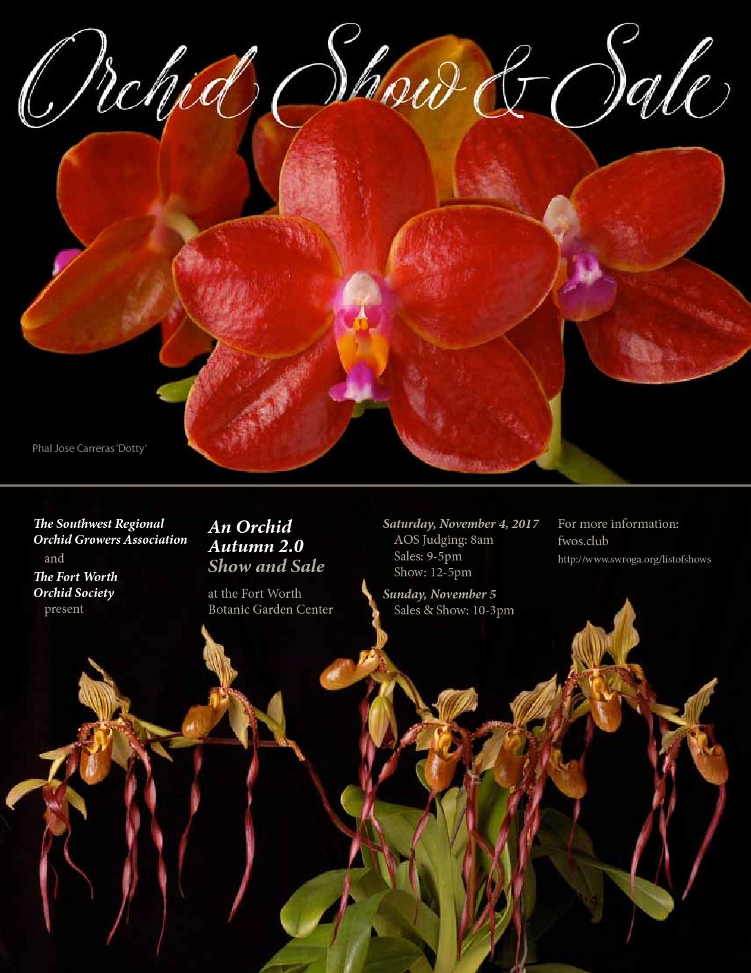 GALVESTON BAY ORCHID SOCIETY MOTHER'S DAY SHOW 2018